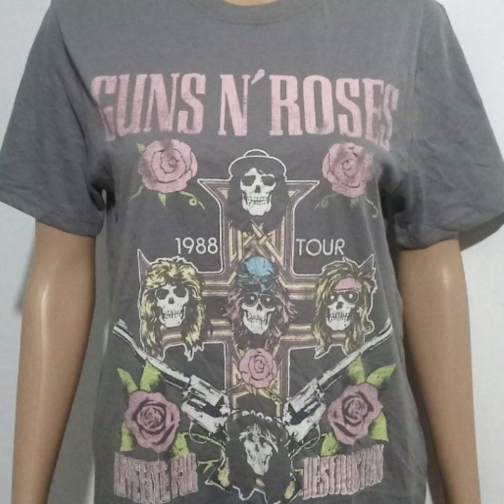 Guns N Roses 1988 Tour Appetite for Destruction - Band Tee - XL T-shirt